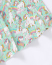 Unicorn Design Organic Cotton Girls Twirl Dress 2Y-10Y short sleeve 